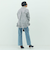 ウォッシャブル裾フリルレギュラーカラーシャツ