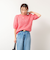 モヘアスパンコール半袖ニット