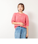 モヘアスパンコール半袖ニット