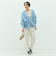 カシミヤ混ヘアリーVネックカーディガン