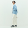 カシミヤ混ヘアリーVネックカーディガン
