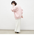 カシミヤ混ヘアリーVネックカーディガン