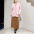 カシミヤ混ヘアリーVネックカーディガン