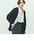カシミヤ混ヘアリーVネックカーディガン