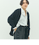 カシミヤ混ヘアリーVネックカーディガン