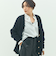 カシミヤ混ヘアリーVネックカーディガン