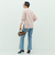 カシミヤ混ヘアリークルーネックプルオーバー