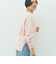 カシミヤ混ヘアリークルーネックプルオーバー