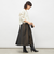 ヘアリーストレッチVネックプルオーバーニット