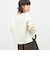 ヘアリーストレッチVネックプルオーバーニット