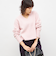 ヘアリーストレッチVネックプルオーバーニット