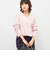 ヘアリーストレッチVネックプルオーバーニット
