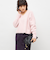ヘアリーストレッチVネックプルオーバーニット