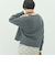 ヘアリーストレッチVネックプルオーバーニット