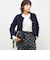 ヘアリークルーネックニットジャケット