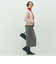 ヘアリークルーネックニットジャケット