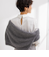 ◇【WEB限定】ウォッシャブルオトナサテン衿カフス付きＴブラウス