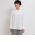 ◇【WEB限定】ウォッシャブルオトナサテン衿カフス付きＴブラウス