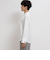 ◇【WEB限定】ウォッシャブルオトナサテン衿カフス付きＴブラウス