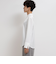 ◇【WEB限定】ウォッシャブルオトナサテン衿カフス付きＴブラウス