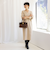◇【WEB限定】ウォッシャブルラメ総針Vネックコクーンワンピース