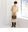 ◇【WEB限定】ウォッシャブルラメ総針Vネックコクーンワンピース