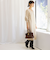 ◇【WEB限定】ウォッシャブルラメ総針Vネックコクーンワンピース