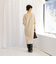◇【WEB限定】ウォッシャブルラメ総針Vネックコクーンワンピース