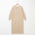 ◇【WEB限定】ウォッシャブルラメ総針Vネックコクーンワンピース