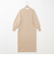◇【WEB限定】ウォッシャブルラメ総針Vネックコクーンワンピース