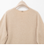 ◇【WEB限定】ウォッシャブルラメ総針Vネックコクーンワンピース