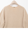 ◇【WEB限定】ウォッシャブルラメ総針Vネックコクーンワンピース