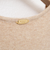 ◇【WEB限定】ウォッシャブルラメ総針Vネックコクーンワンピース
