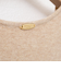◇【WEB限定】ウォッシャブルラメ総針Vネックコクーンワンピース