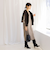◇【WEB限定】ウォッシャブルラメ総針Vネックコクーンワンピース