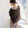 ◇【WEB限定】ウォッシャブルラメ総針Vネックコクーンワンピース