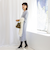 ◇【WEB限定】ウォッシャブルラメ総針Vネックコクーンワンピース