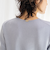 ◇【WEB限定】ウォッシャブルラメ総針Vネックコクーンワンピース