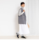 《手洗い可能》ミラノリブニットベスト