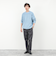 《2点セット》ウォッシャブル/抗菌加工 片畦7Gプルオーバー(ロンT付) 25AW