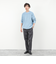 《2点セット》ウォッシャブル/抗菌加工 片畦7Gプルオーバー(ロンT付) 25AW