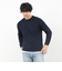 《2点セット》ウォッシャブル/抗菌加工 片畦7Gプルオーバー(ロンT付) 25AW