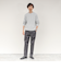 《2点セット》ウォッシャブル/抗菌加工 片畦7Gプルオーバー(ロンT付) 25AW