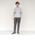 《2点セット》ウォッシャブル/抗菌加工 片畦7Gプルオーバー(ロンT付) 25AW
