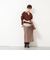 【一部WEB限定カラー＆サイズ】ウォッシャブルＷジャージタイトスカート
