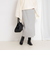 【一部WEB限定カラー＆サイズ】ウォッシャブルＷジャージタイトスカート