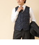 【TAION/タイオン】W-BREASTED SNAP BUTTON DOWN GILET 25AW