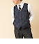 【TAION/タイオン】W-BREASTED SNAP BUTTON DOWN GILET 25AW