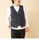 【TAION/タイオン】W-BREASTED SNAP BUTTON DOWN GILET 25AW