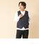 【TAION/タイオン】W-BREASTED SNAP BUTTON DOWN GILET 25AW